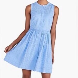 J. Crew Light Blue Sleeveless Dress